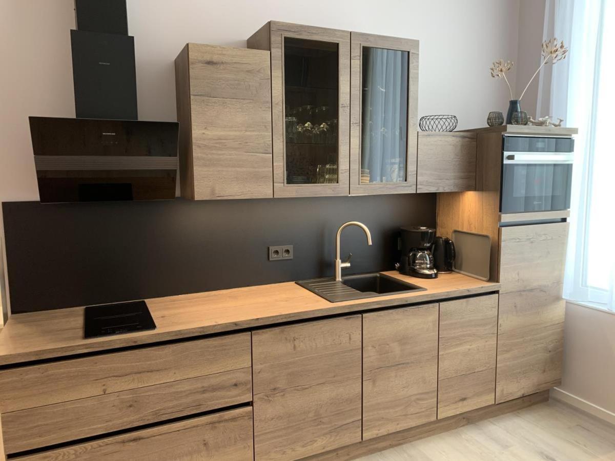 Apartament Berringer Aal, An Der Promenade Rostock Zewnętrze zdjęcie